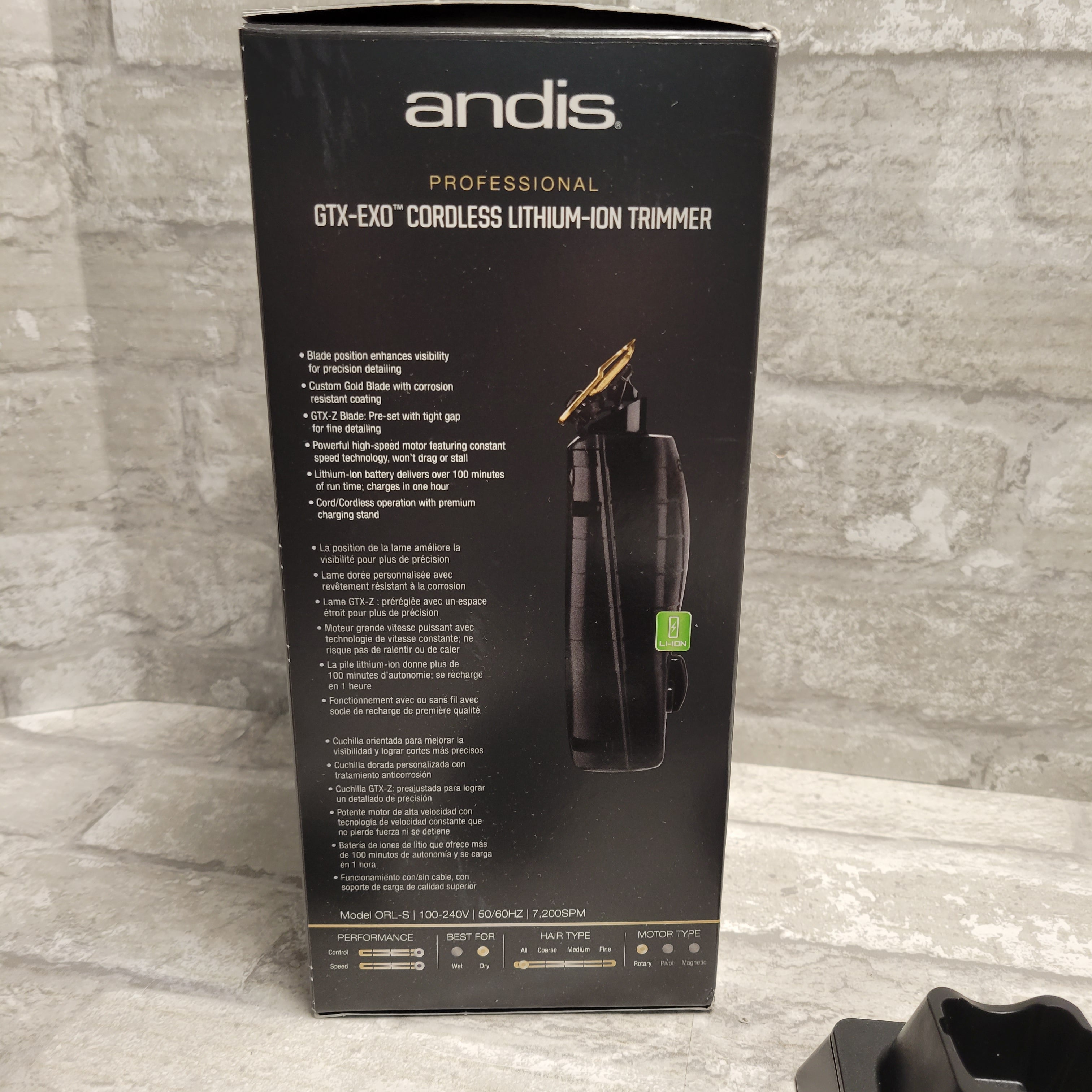 Andis GTX-EXO Professional Cordless Trimmer ORL-S (8056491606254)